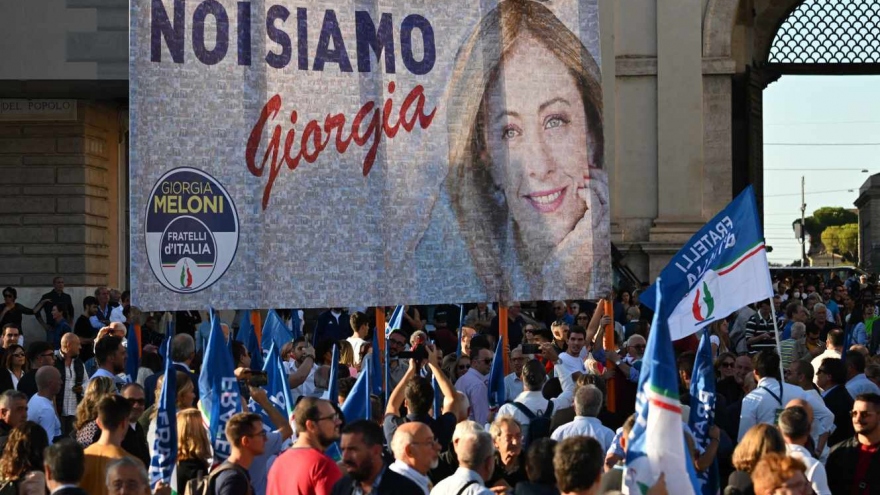 Bầu cử Italy: Cột mốc chấn động nếu liên minh do đảng cực hữu dẫn đầu thắng?